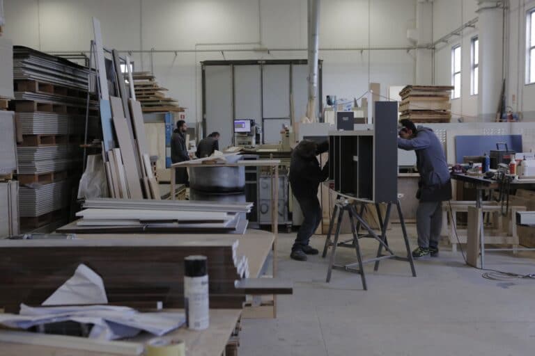 Montaggio e allestimento